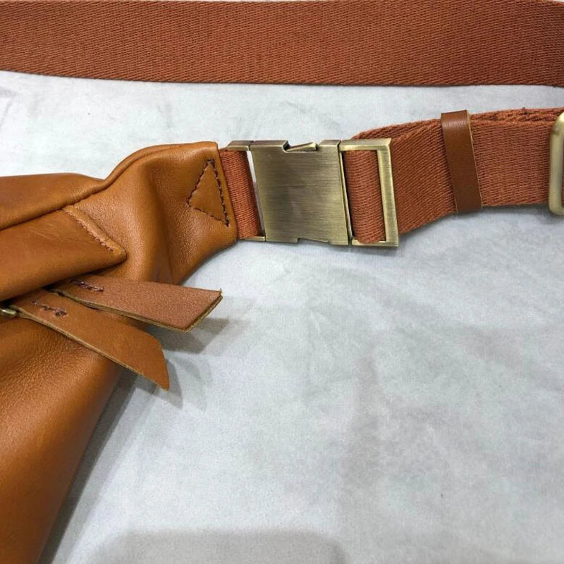Sac banane XL cuir