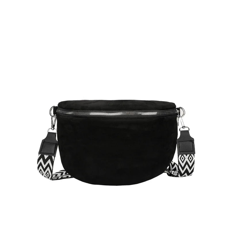 Sac banane en daim