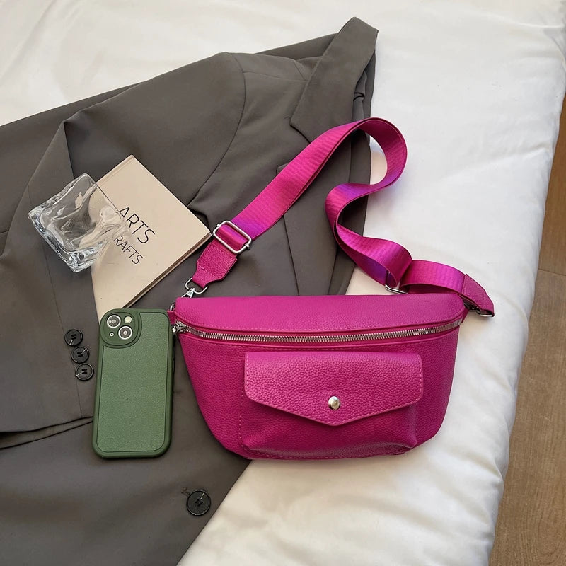 Sac banane avec poche devant