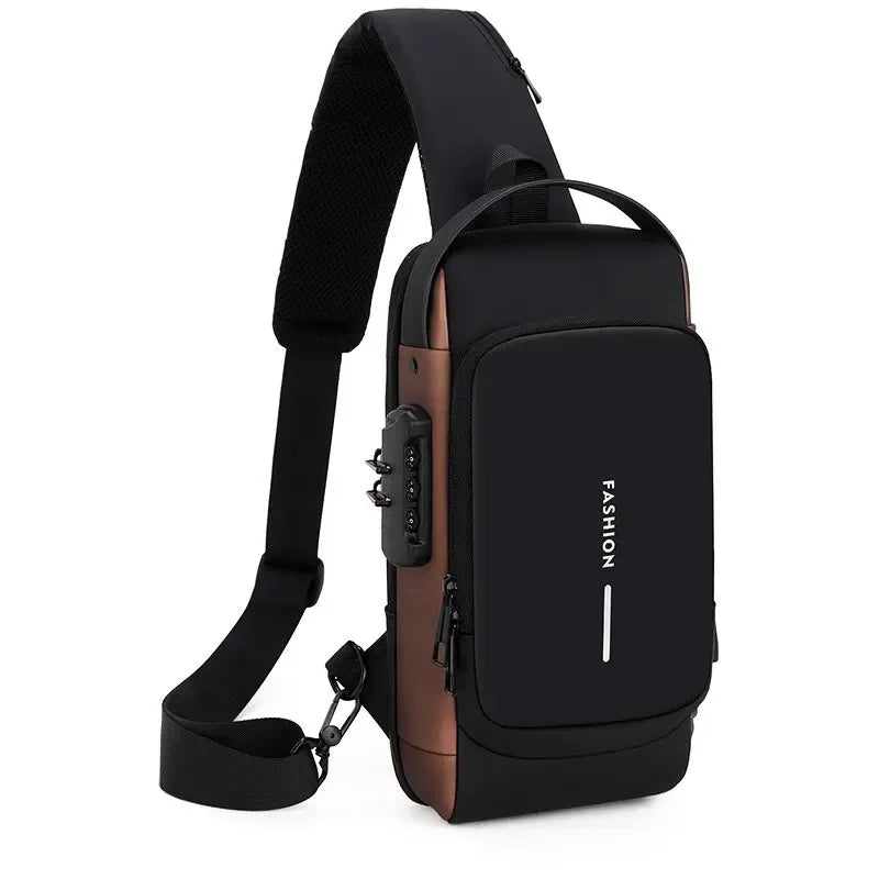 Sac bandoulière antivol