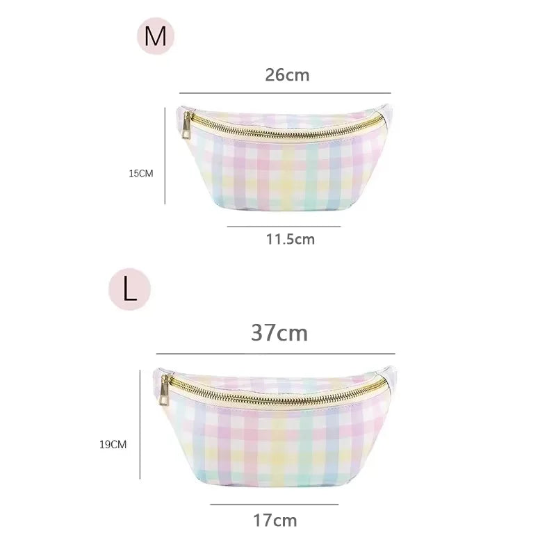 Sac banane couleur pastel