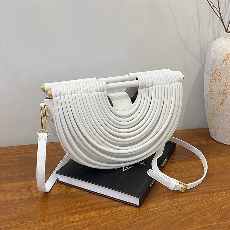 Sac demi-lune luxe
