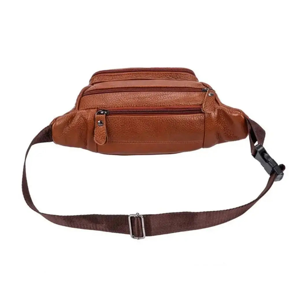 Sac banane multipoches cuir