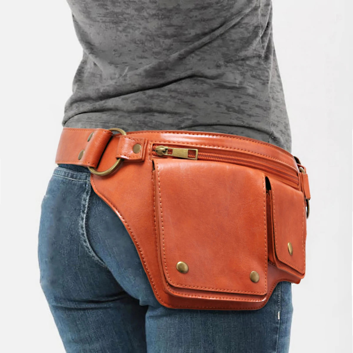 Sac de jambe moto femme