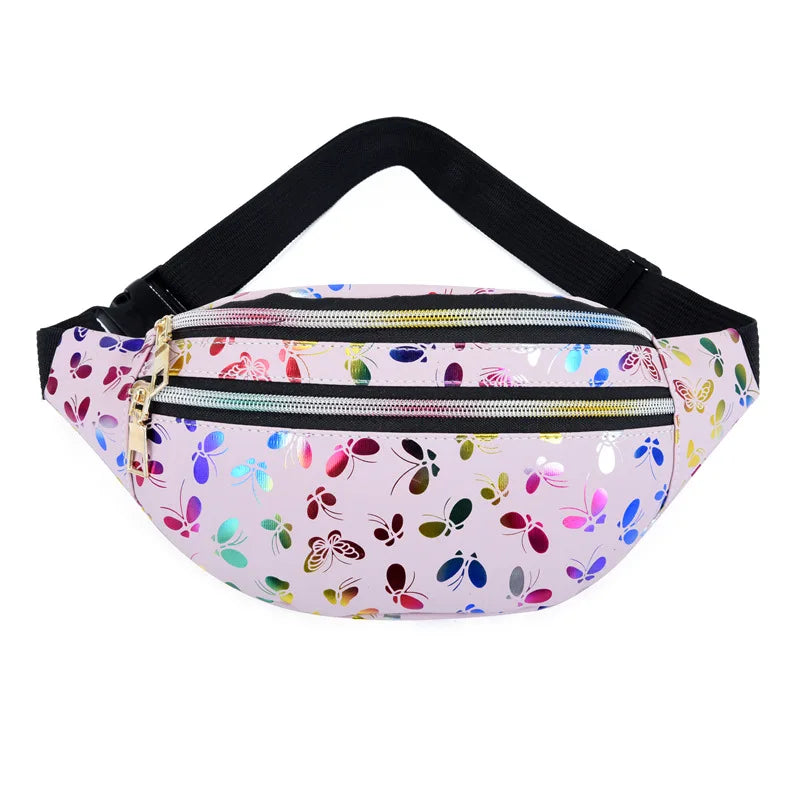 Sac banane femme papillon