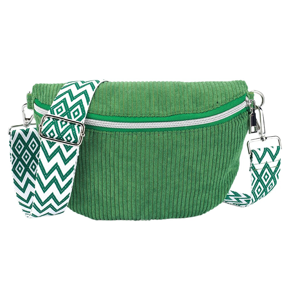 Sac banane xl femme velours