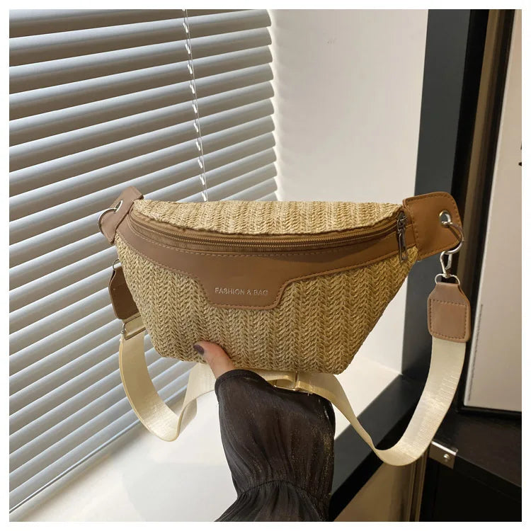 Sac banane paille