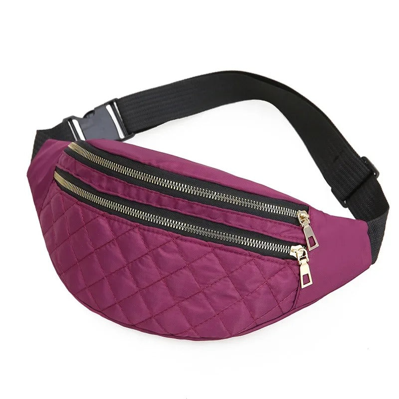 Sac banane femme matelassé