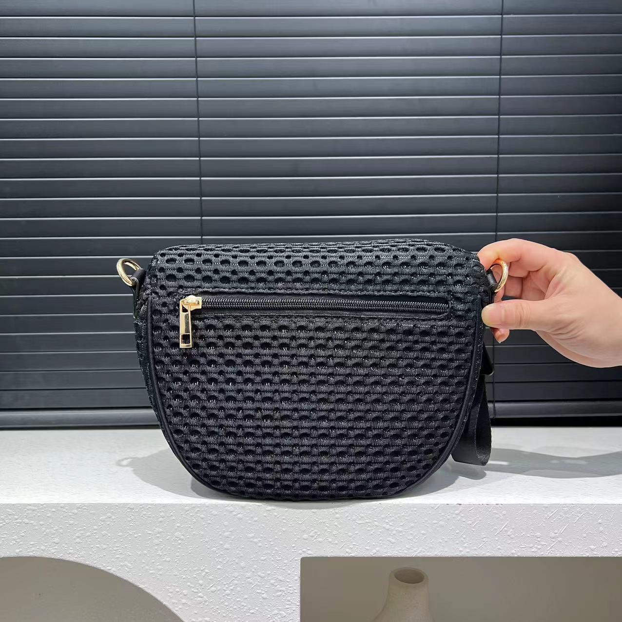 Sac banane tressé