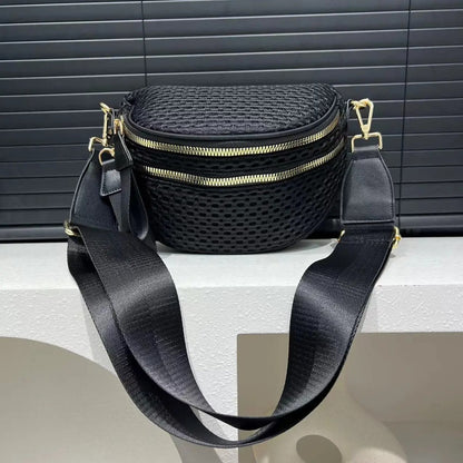 Sac banane tressé