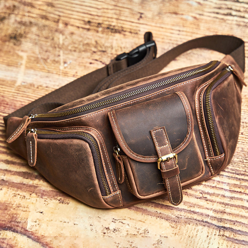 Sac banane grande taille homme