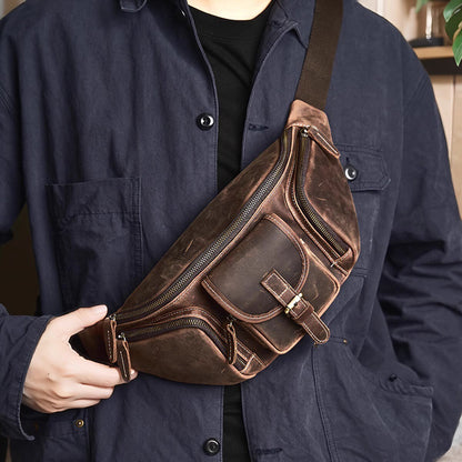 Sac banane grande taille homme