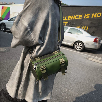 Sacs à bandoulière imperméables en Nylon pour femmes, pochette d'outillage pour Couples, sacs Hip Hop de rue, sacs à main de luxe unisexe, sacoches baril