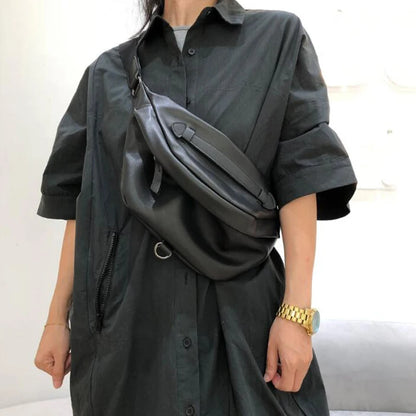 Sac banane XL cuir