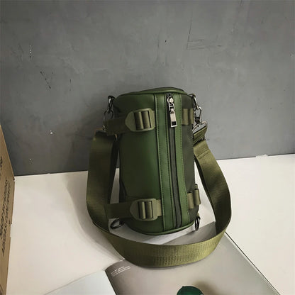 Sacs à bandoulière imperméables en Nylon pour femmes, pochette d'outillage pour Couples, sacs Hip Hop de rue, sacs à main de luxe unisexe, sacoches baril