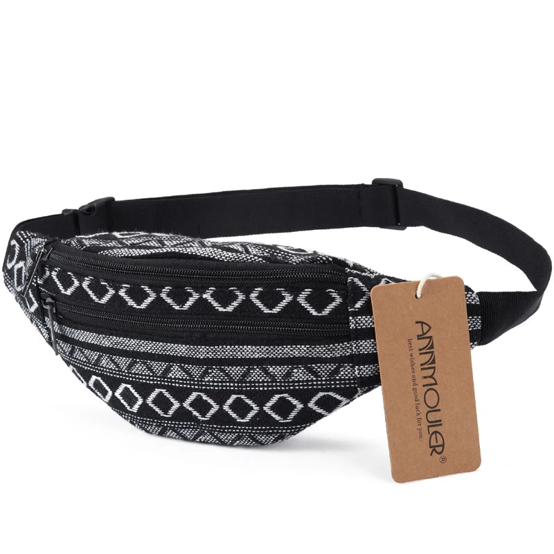 Sac banane femme ethnique