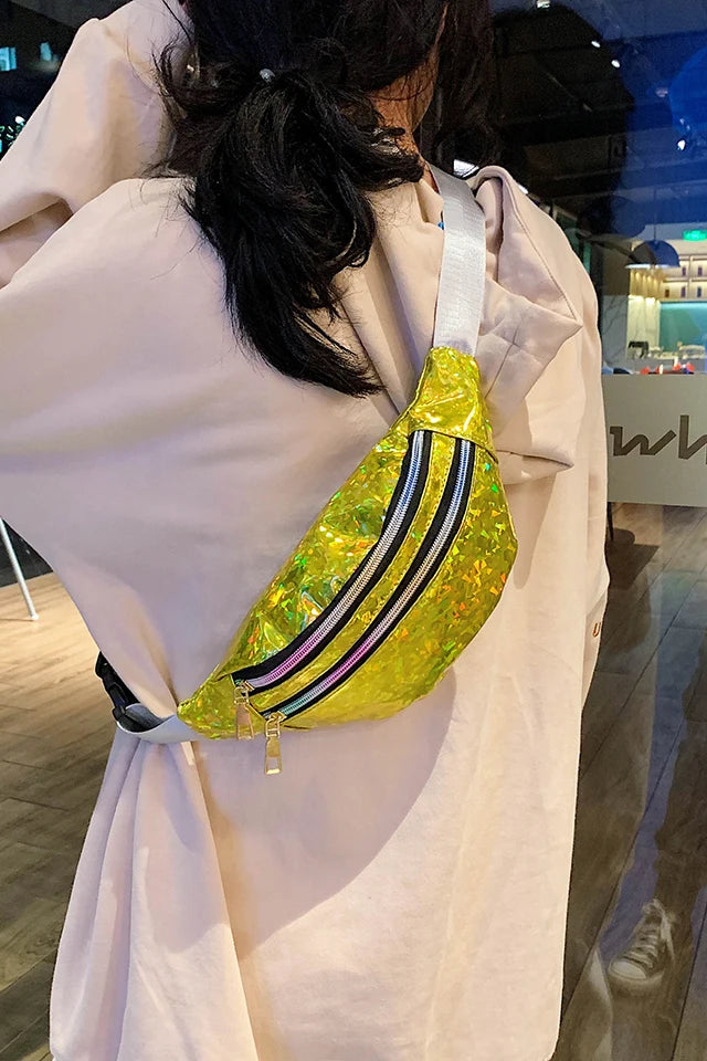 Sac banane femme sequin