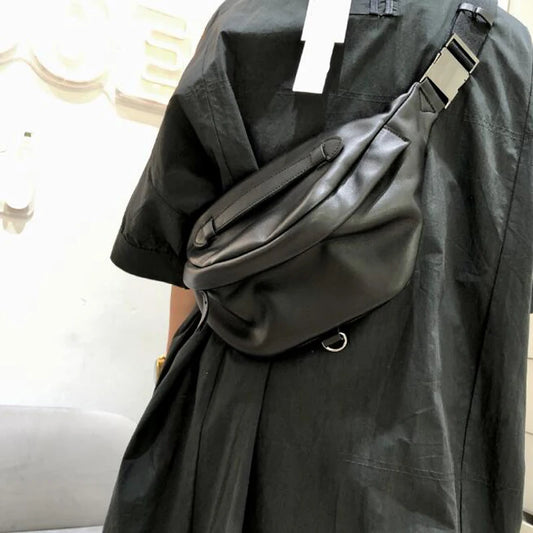 Sac banane XL cuir