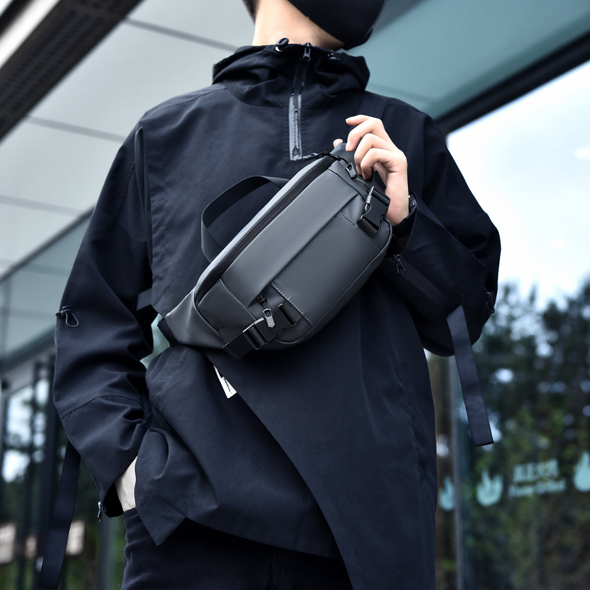 Sac banane designer homme