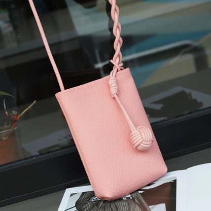 Petit sac à bandoulière en cuir véritable pour femme, sac de téléphone portable design, sac à main de voyage léger pour femme, initié à la mode