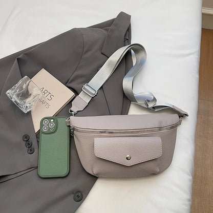 Sac banane avec poche devant