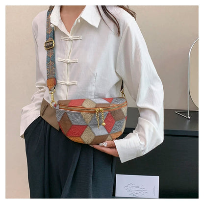 Sac banane patchwork