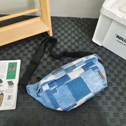 Sac banane en jean