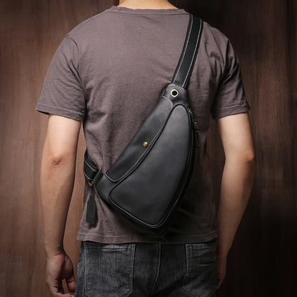 sac banane bandouliere cuir
