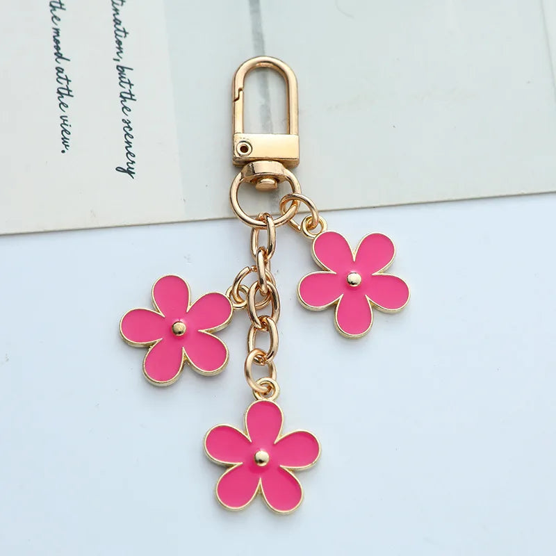 Porte clé fleur