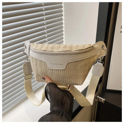 Sac banane paille