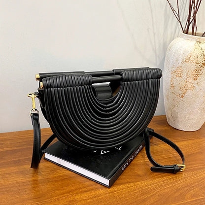 Sac demi-lune luxe