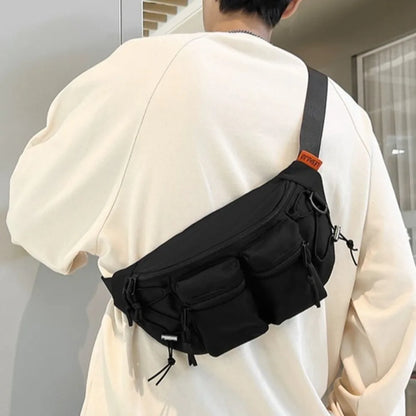 Sac banane avec plusieurs poches