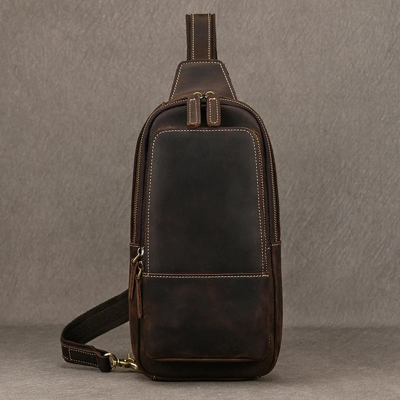 Sac banane cuir pour homme