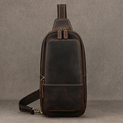 Sac banane cuir pour homme