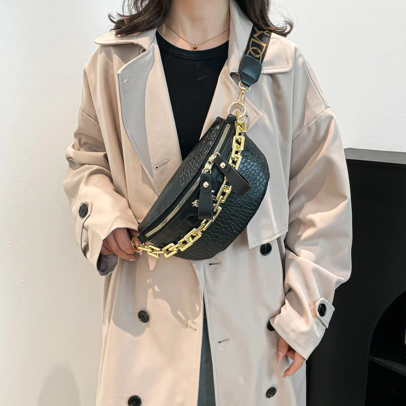 Sac banane croco