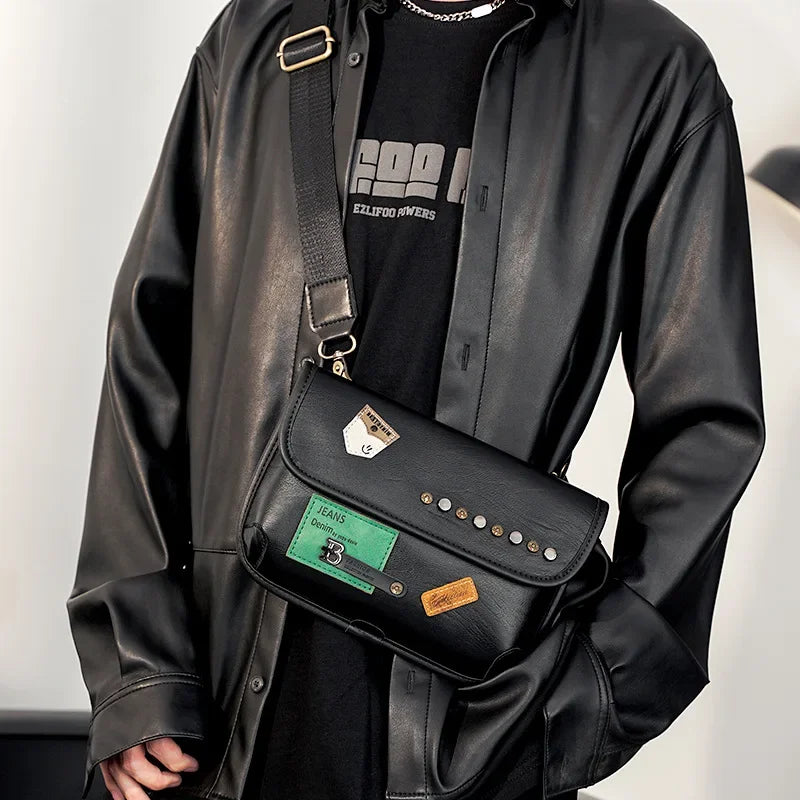 Sac bandoulière banane homme