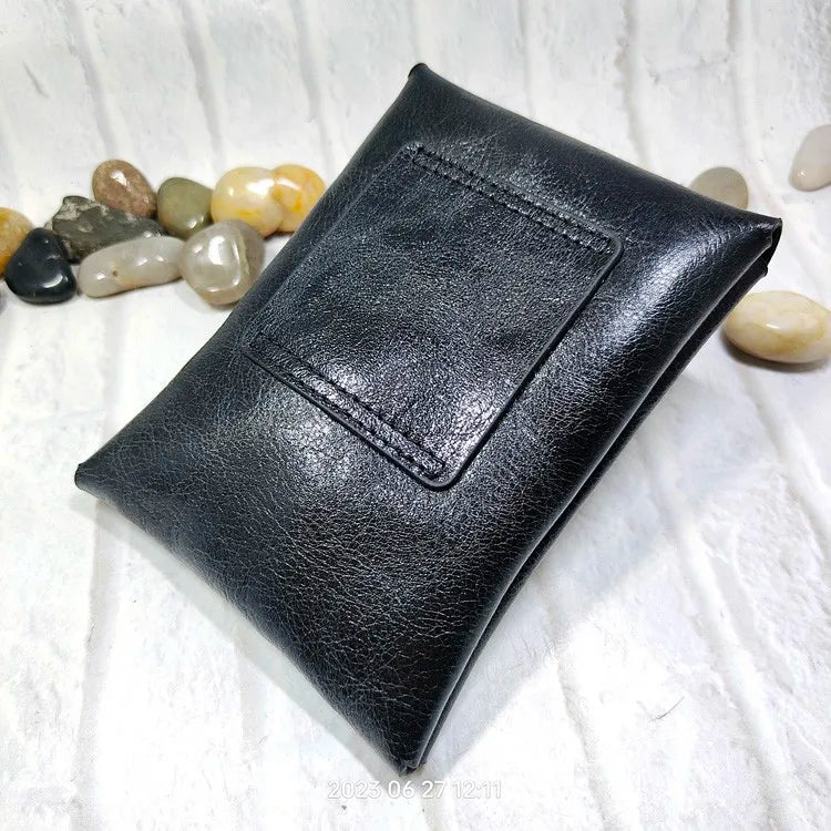 Pochette cuir homme ceinture