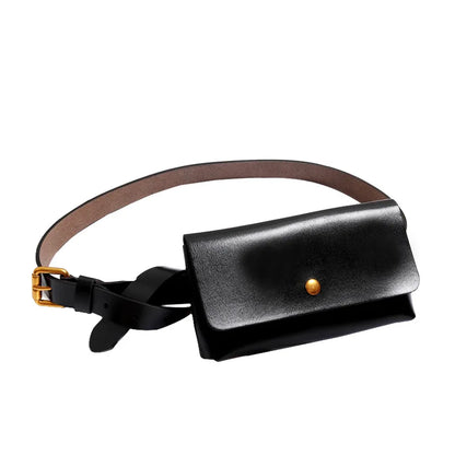 Pochette ceinture cuir