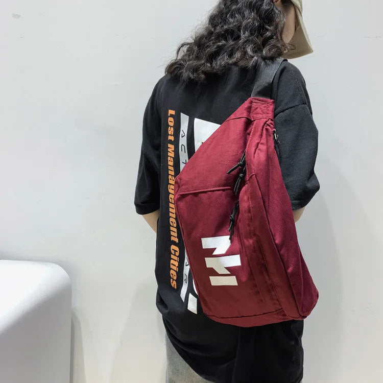 Sac banane oversize