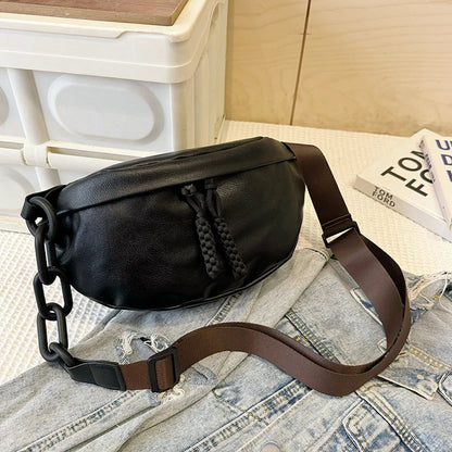 Sac banane femme noir