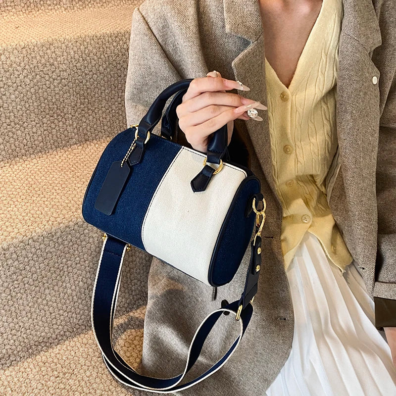 Sac bandoulière jean