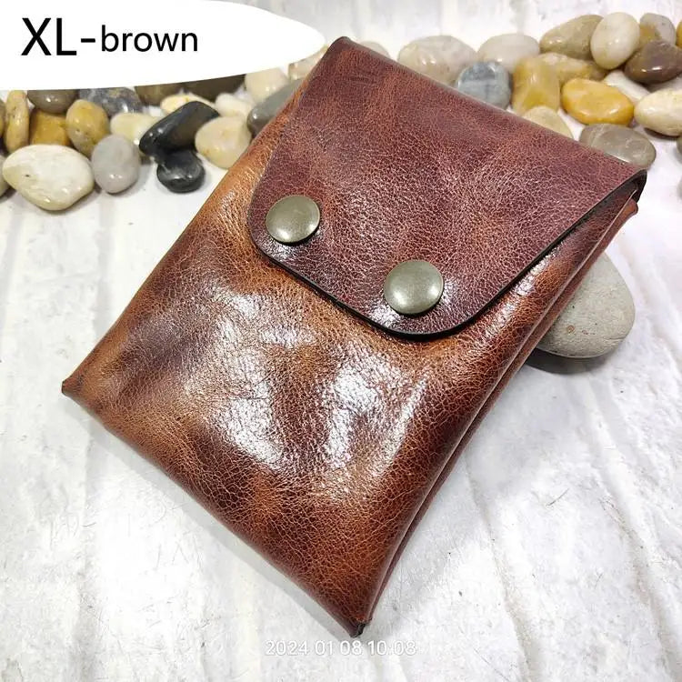 Pochette cuir homme ceinture