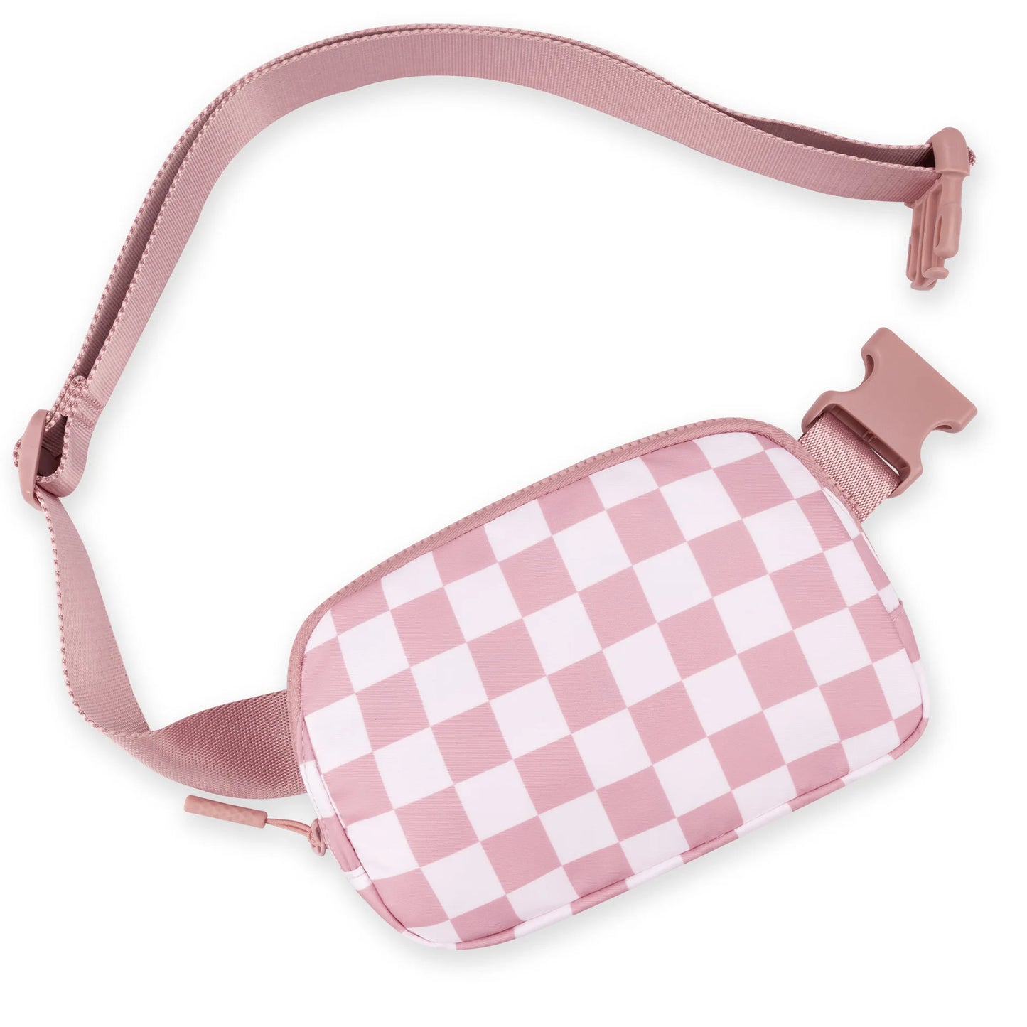 Sac banane à carreaux