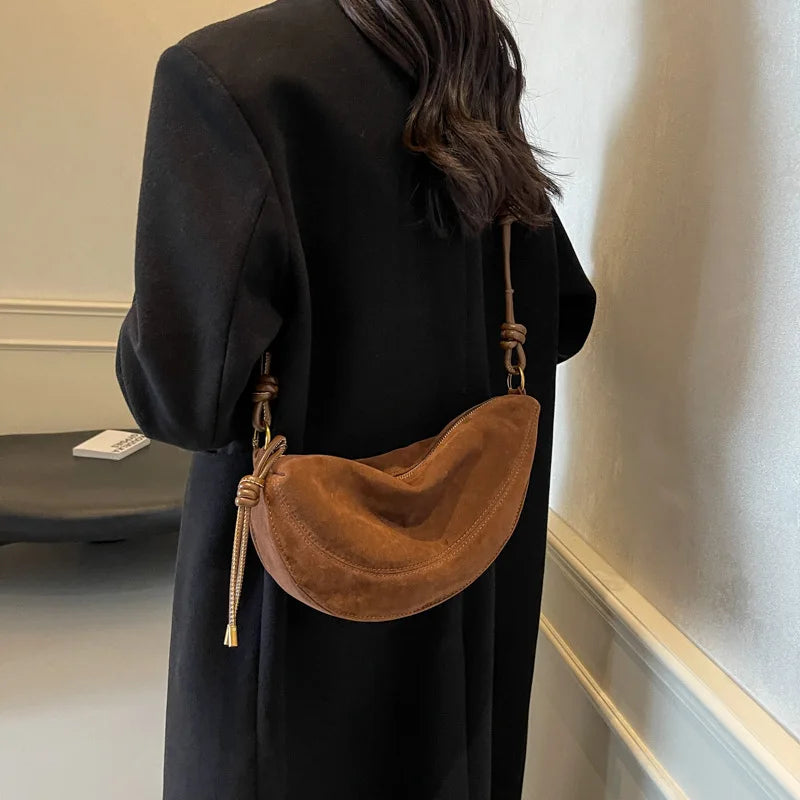 Sac à main demi-lune