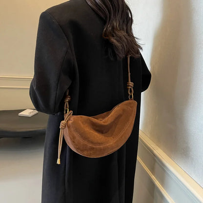 Sac à main demi-lune