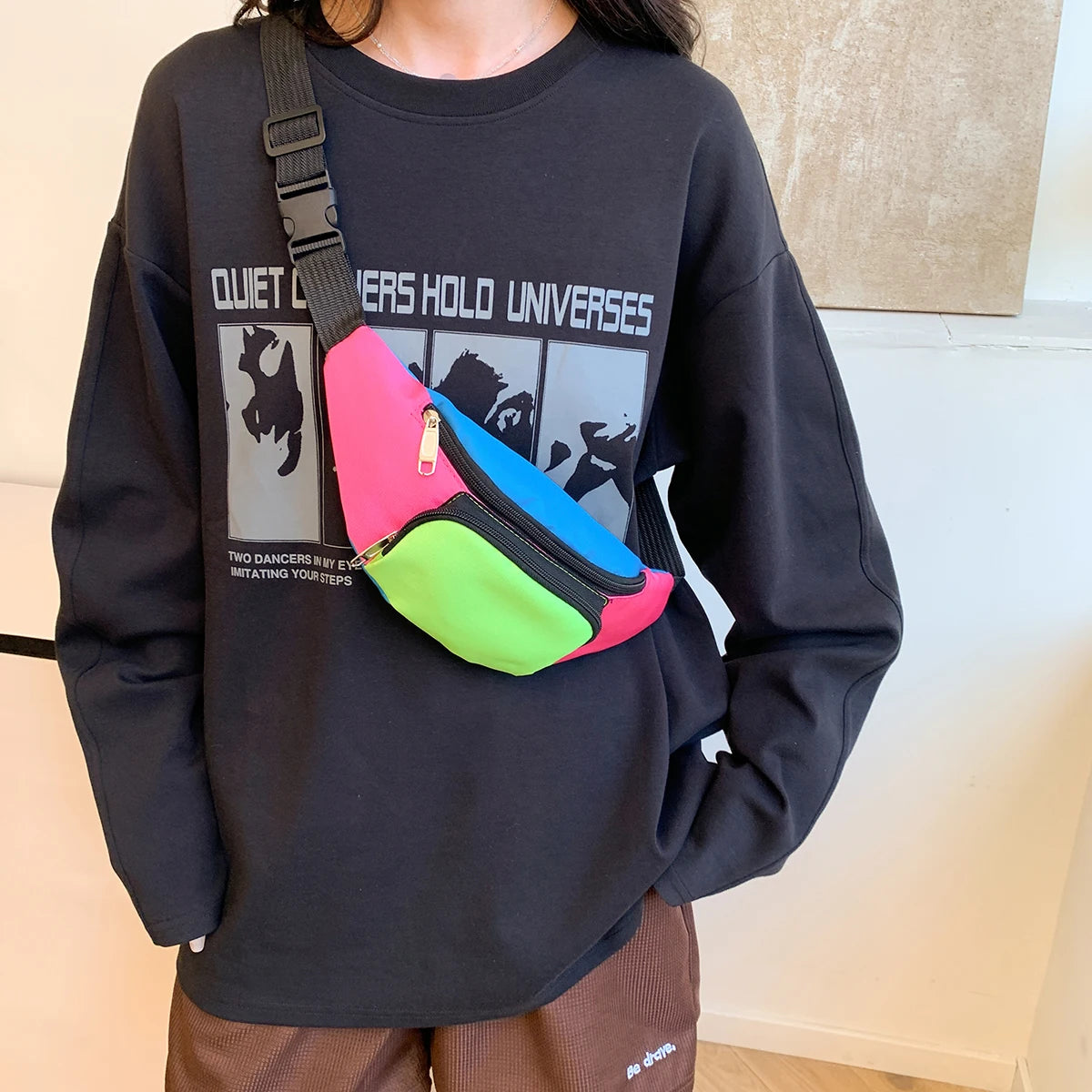 Sac banane flashy