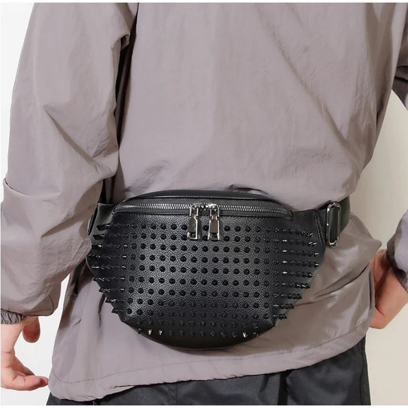 Sac banane clouté