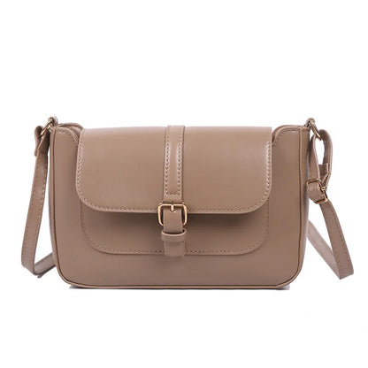 Sacs à bandoulière Vintage en cuir PU pour femmes, sacs à main tendance et bourse rétro, petit sac messager féminin