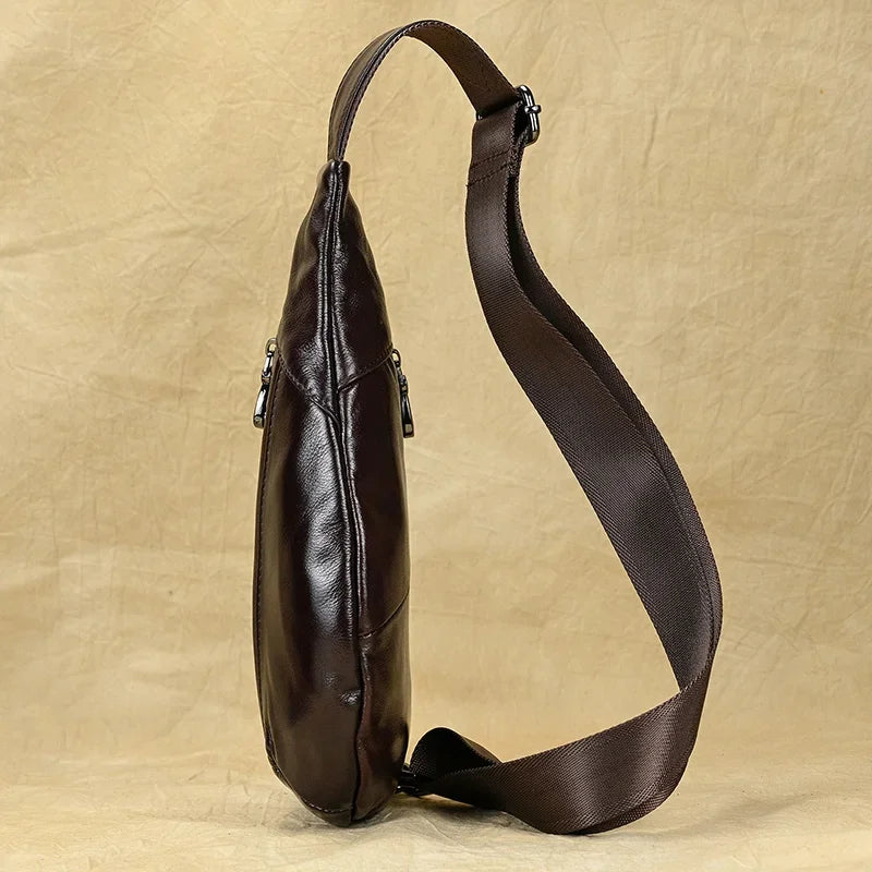 Sac banane homme cuir