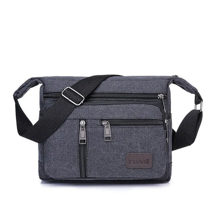 Hommes toile sacs à bandoulière fourre-tout décontracté voyage hommes sac à bandoulière de luxe sacs de messager mode haute qualité sac à main